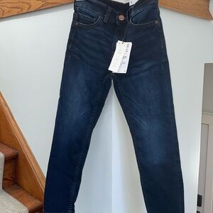 Zara skinny fit size 9 blue jeans